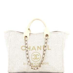 Chanel Deauville Tote Raffia With #242811C44B